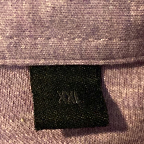 Raffi Big and Tall Size XXL Purple Short Sleeve Button Down Shirt: 4913 - Picture 6 of 8